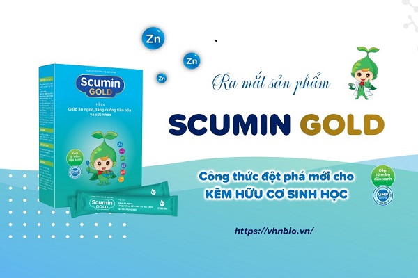 Ra mắt sản phẩm Scumin Gold - Công thức đột phá mới cho kẽm hữu cơ sinh học